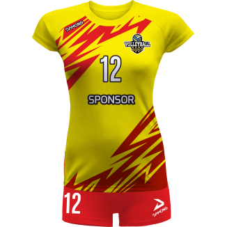 VEGA PRO 16 | Volejbalový zápasový dres s erbem Vašeho klubu | Damons